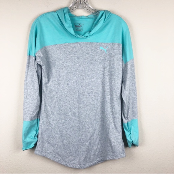 Puma Tops - Puma Blue & Gray Sweatshirt G237